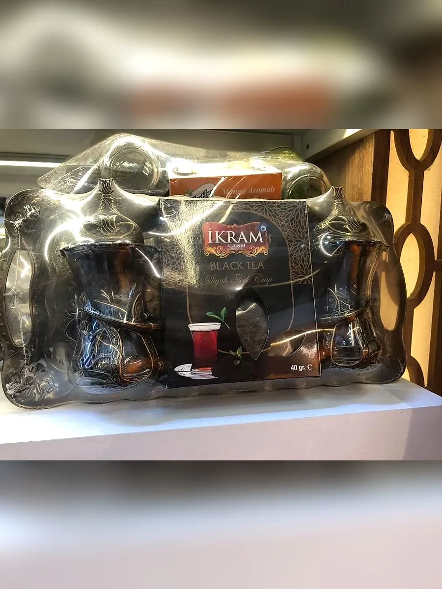 Osmanlı Çay Bardağı Seti – İkram Çayı ile